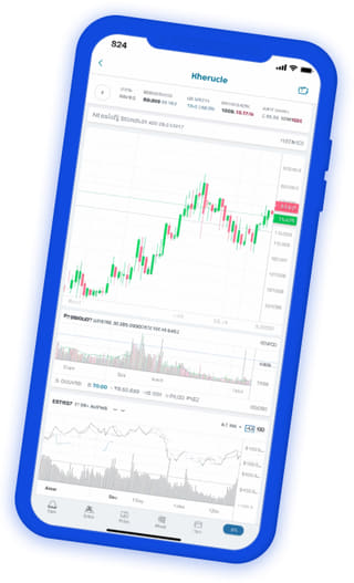 Live portfolio dashboard van de Koraal Winstveld crypto trading-app